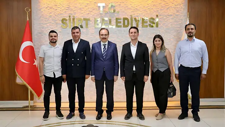 Anahtar Partisi Siirt İl Başkanı Hamza Arslan'dan Vali Kızılkaya’ya Ziyaret