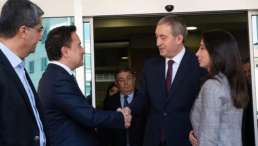 Ali Babacan, DEM Parti Heyetini Ağırladı