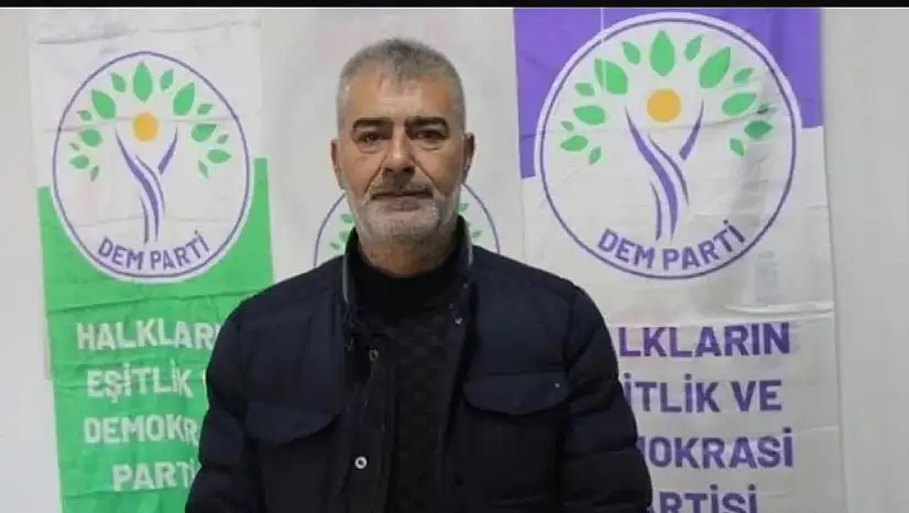 Batman DEM Parti İl Eşbaşkanı Mustafa Mesut Tekik Hayatını Kaybetti