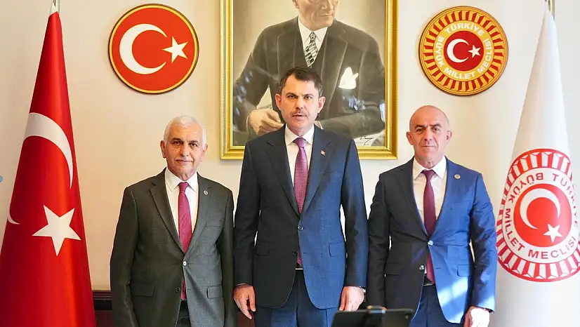 Mervan Gül'den Bakan Kurum'a Ziyaret