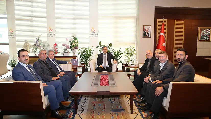 Rektör Prof. Dr. Nihat Şındak'a Hayırlı Olsun Ziyaretleri