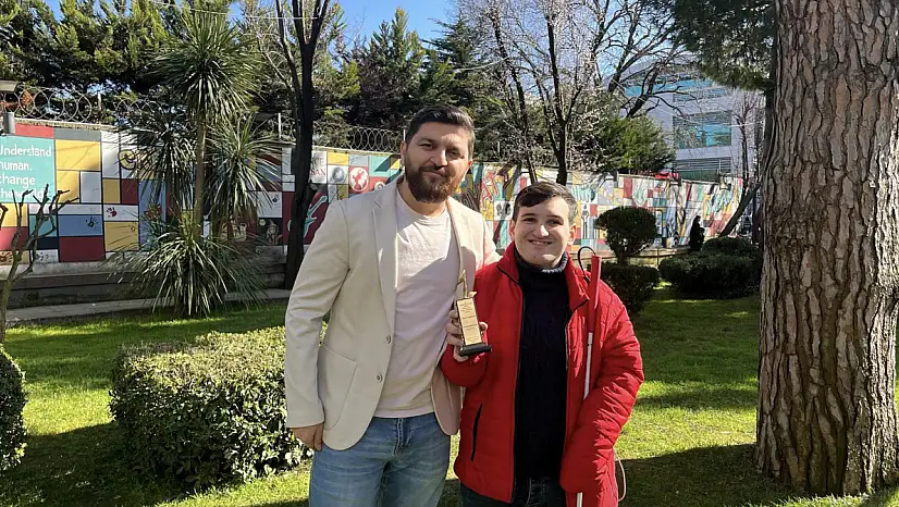 Serdar Karan: Engelim Ödül Almama Engel Olmadı