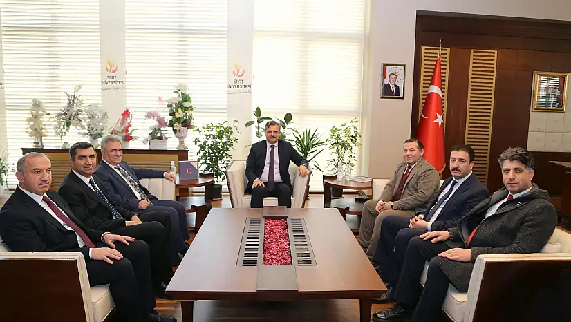 Siirt Defterdarlığından Rektör Şındak'a Ziyaret