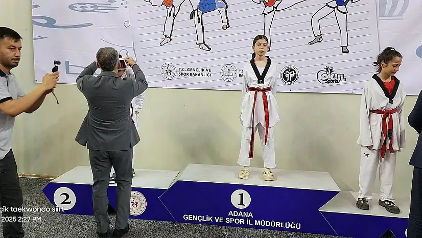 Siirtli Sporcu Menessa Ensarioğlu, Türkiye Şampiyonu Oldu