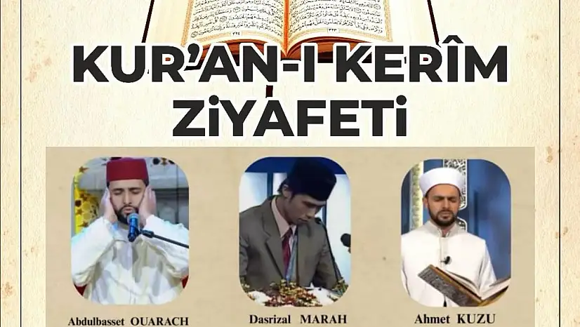 Siirt'te Uluslararası Kur'an Ziyafeti Programı