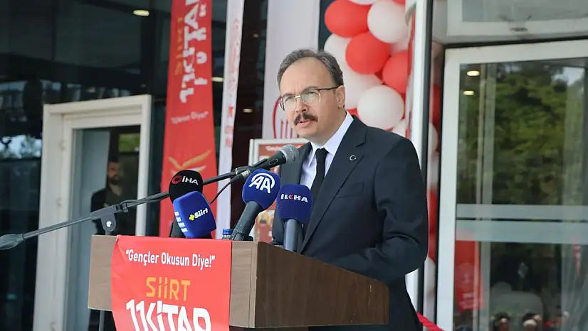Vali Dr.Kemal Kızılkaya'nın 11. Siirt Kitap Fuarı Açılış Konuşması