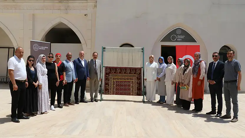 Geçmişin Kültür İzleri Siirtli Usta Ellerde Yeniden Hayat Buluyor!
