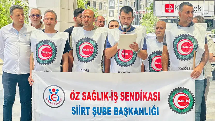HAK-İŞ Şehitlerimiz İçin Tek Yürek Oldu: Siirt'te Anma Programı Düzenlendi