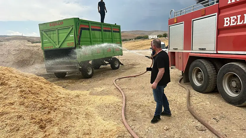 Kurtalan Belediyesi İtfaiye Ekipleri, Çayırlı Köyü Mevkiinde Çıkan Yangını Hızla Söndürdü
