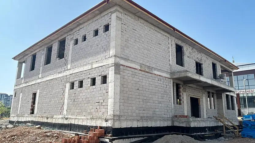 Kurtalan'da Halk Lokantası Projesi İnşaatı Devam Ediyor