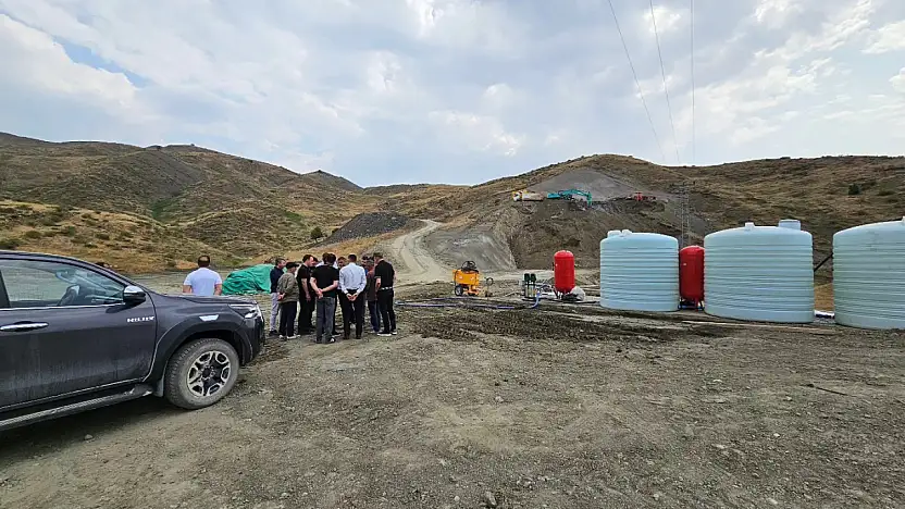 Pervari-Şırnak Yolunda Ulaşımı Rahatlatacak Tünel İçin İlk Kazma Vuruldu