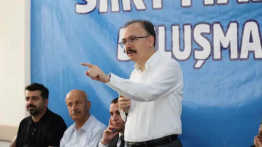 Siirt Belediyesi 14. Mahalle Buluşmasını Kooperatif Mahallesi'nde Gerçekleştirdi