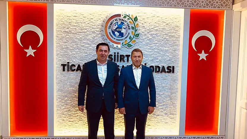 Siirt Cumhuriyet Başsavcısı Tuğan Sarıca'dan STSO'ya Veda Ziyareti