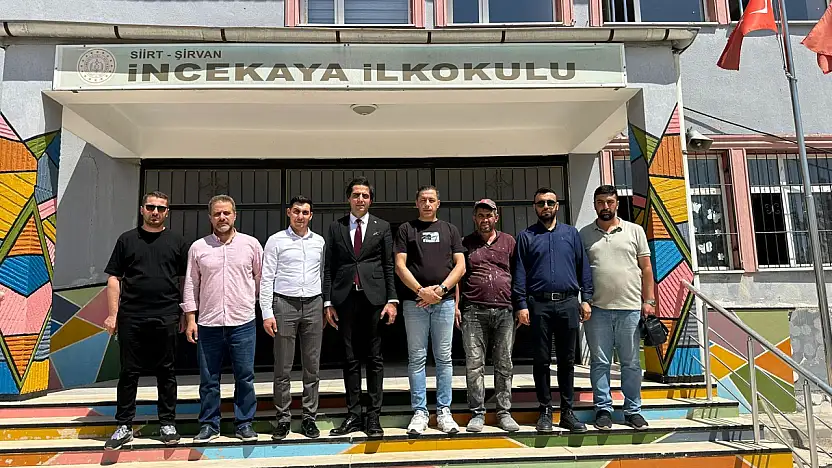 Siirt Eğitimi İçin Sahada Kararlılık: İlhan Saz Hedefi Büyüttü