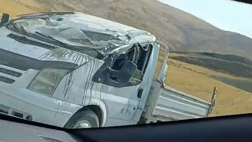 Siirt-Kurtalan Yolunda Araç Devrildi: 1 Kişi Yaralandı