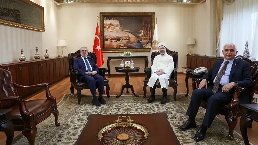 Siirt Milletvekili Mervan Gül'den Diyanet İşleri Başkanı'na Ziyaret