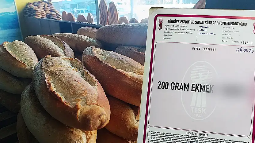 Siirt'te 200 Gram Ekmek 12 TL Oldu