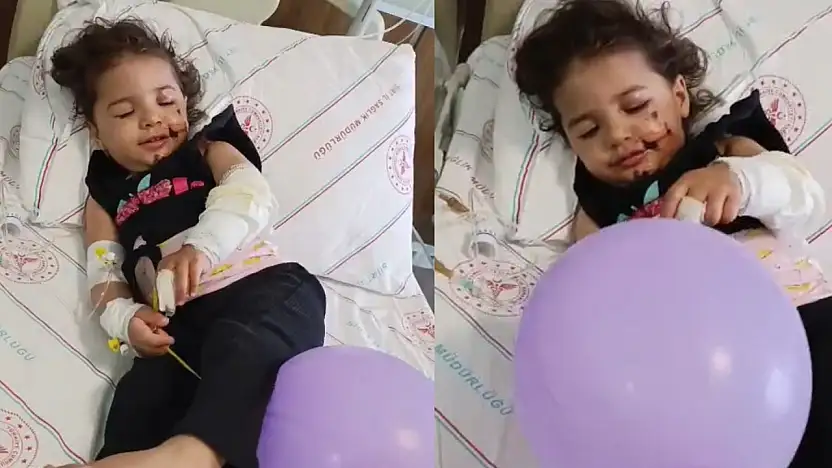 Siirt'te Balkon Faciası: Küçük Rabia'nın Sağlık Durumu İyiye Gidiyor