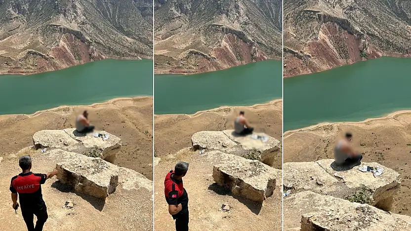 Siirt'te Deyr Tepesi'nde İntihar Girişimi: Ekipler Genci Kurtardı