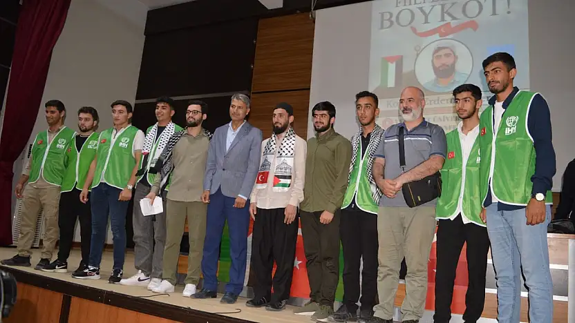 Siirt'te İsrail'i Boykot Etmenin Önemi Masaya Yatırıldı