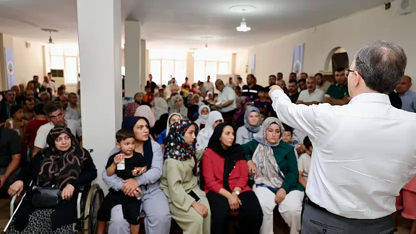 Siirt'te Mahalle Buluşması Tınaztepe'de Yapıldı