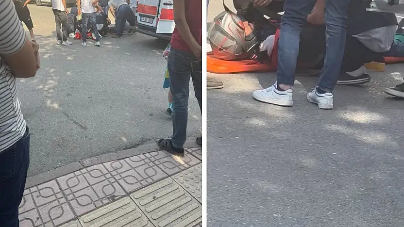 Siirt'te Motosiklet Kazası: Direksiyon Hakimiyetini Kaybeden Sürücü 20 Metre Sürüklendi