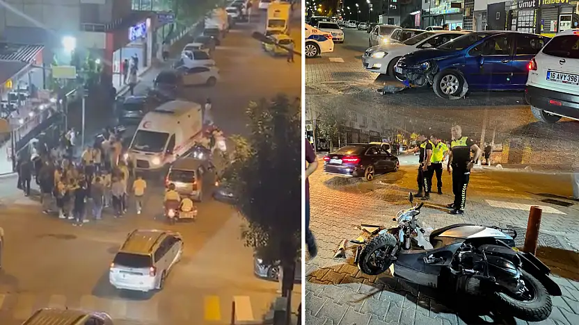 Siirt'te Otomobil ile Motosiklet Çarpıştı: 1 Kişi Yaralandı