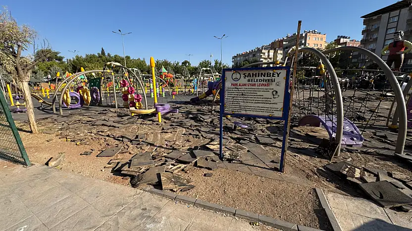 Siirt'te Şahin Bey Çocuk Dünyası Parkı Yenileniyor