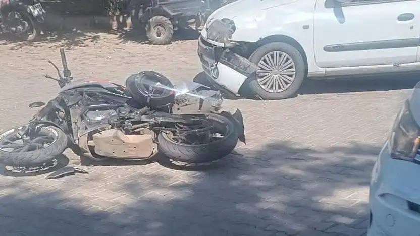 Siirt'te Trafik Kazası: Motosiklet Sürücüsü Yaralandı