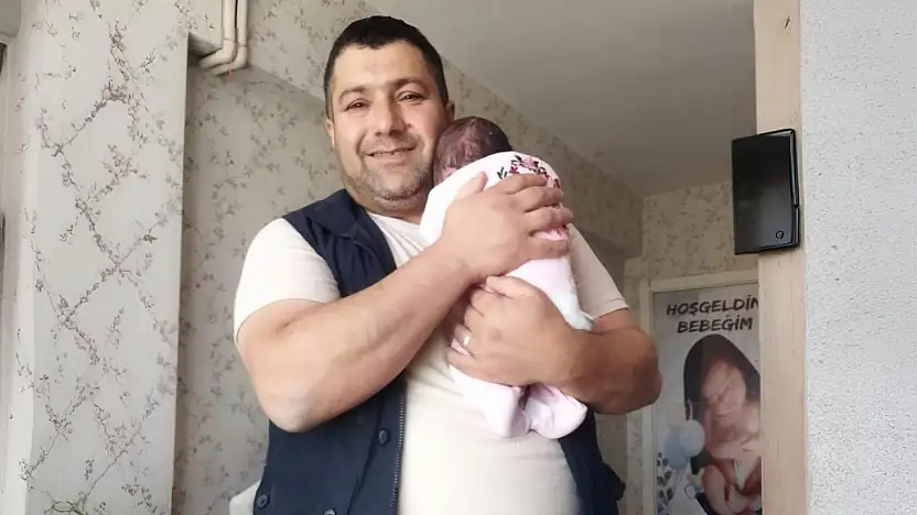 Siirtli Gazeteci İsmet Açıkgöz'ün Baba Olma Sevinci: 'Hoş Geldin Belkıs Elif'
