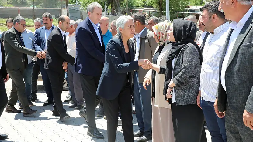 Tuncer Bakırhan, Eski BDP Siirt İl Başkanı Faruk Sağlam'ın Taziyesine Katıldı