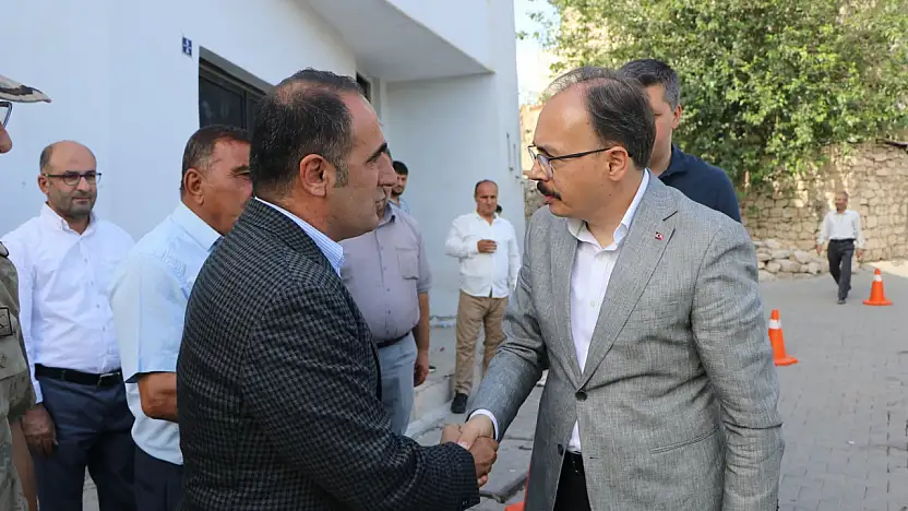 Vali Kızılkaya'dan Nas Ailesine Taziye Ziyareti